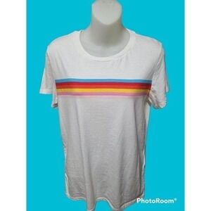 Women's Levi Perfect Crew Size M Tee (C61)